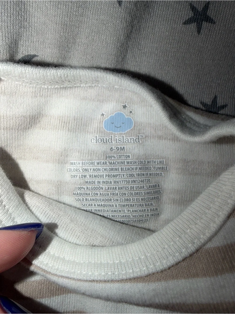 Cloud Island Baby Onesie Set - 4 Pack